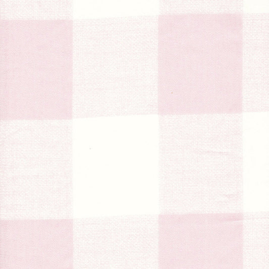 scalloped valance in anderson bella pale pink buffalo check plaid
