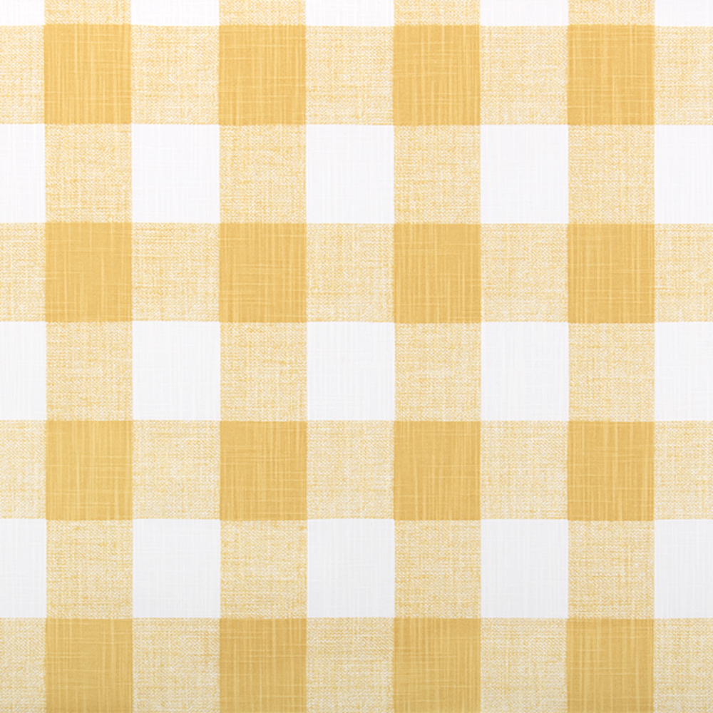 tie-up valance in anderson brazilian yellow buffalo check plaid