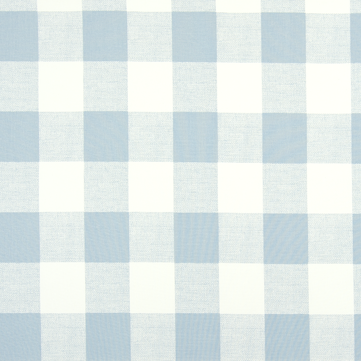 Buffalo check top crib skirt