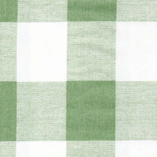 Gathered Bedskirt in Anderson Sage Green Buffalo Check Plaid