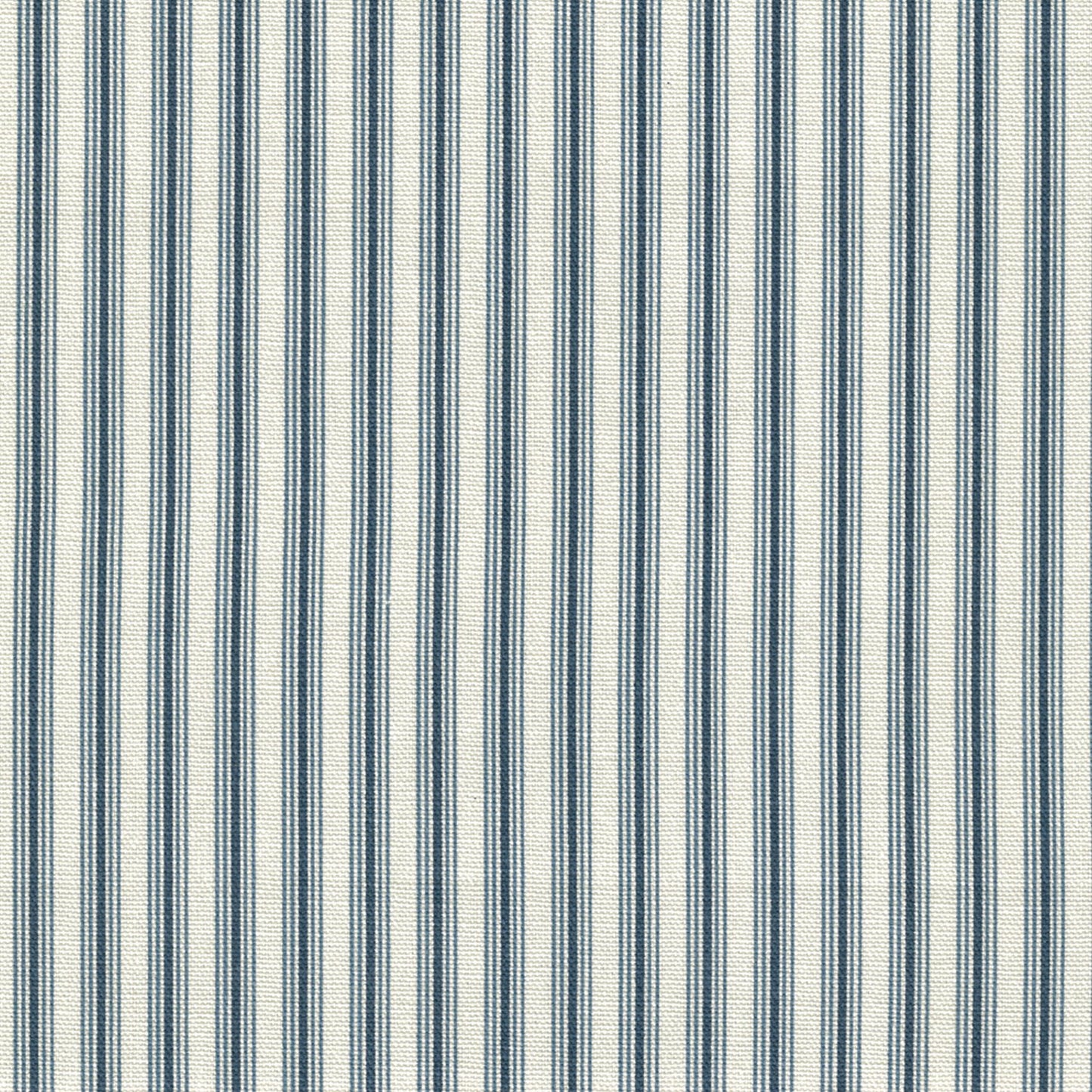 duvet cover in cottage navy blue stripe