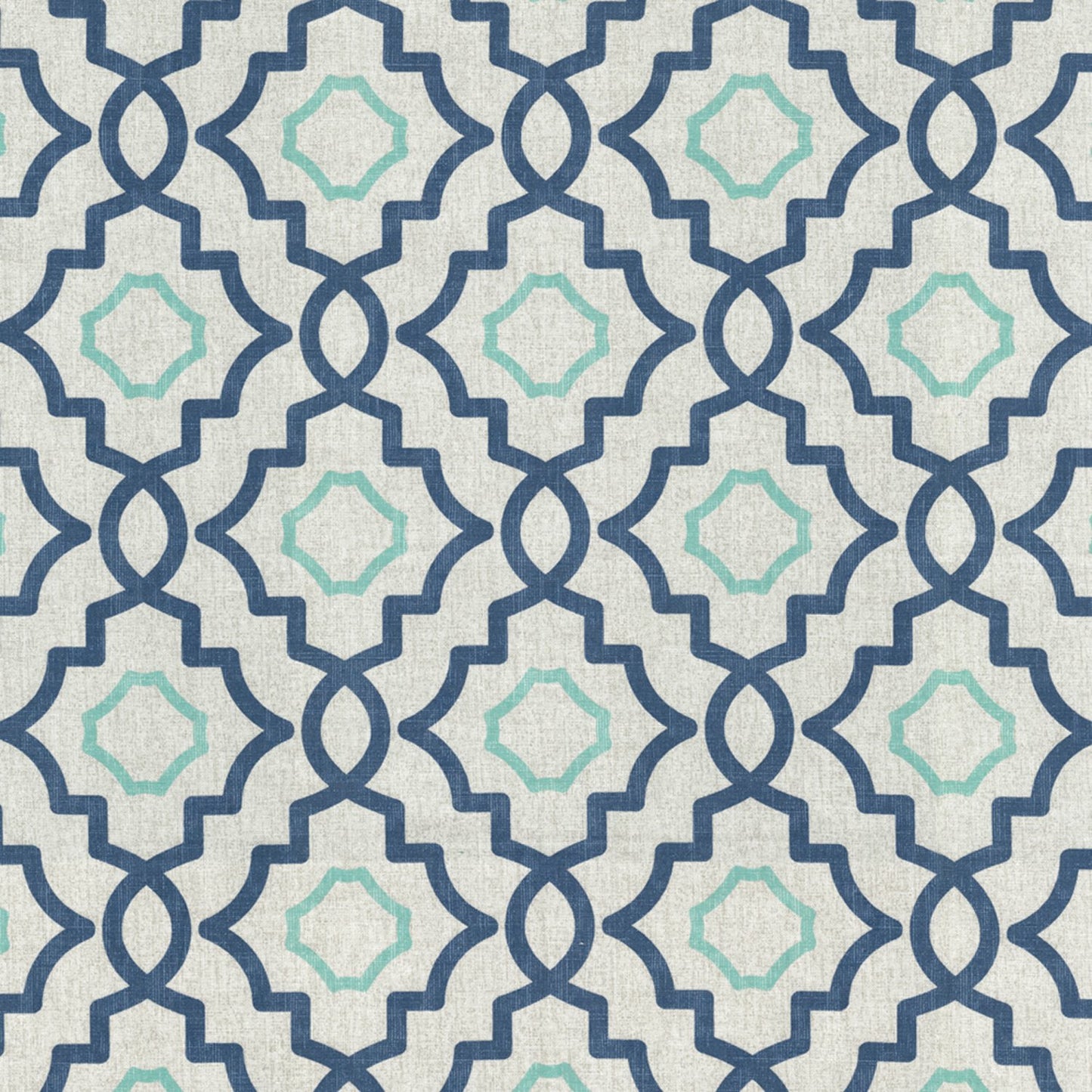 duvet cover in talbot harbor blue lattice