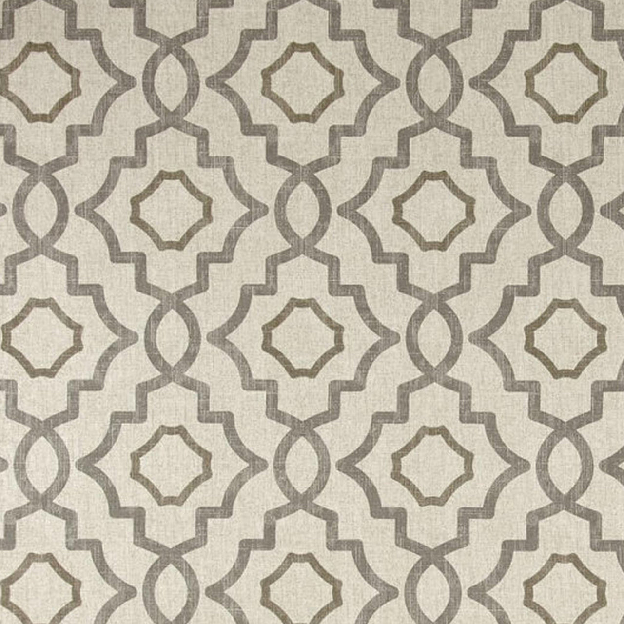 tailored tier curtains in talbot metal gray lattice medallion