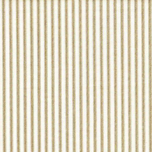 bed scarf in farmhouse rustic brown ticking stripe