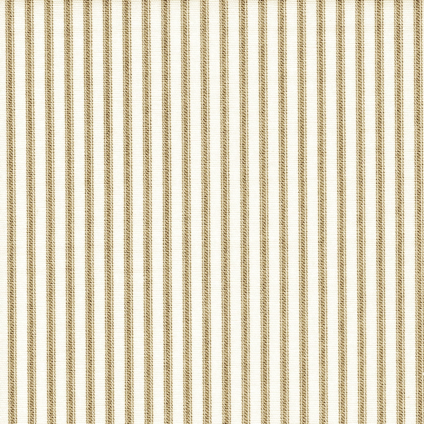 round tablecloth in farmhouse rustic brown ticking stripe