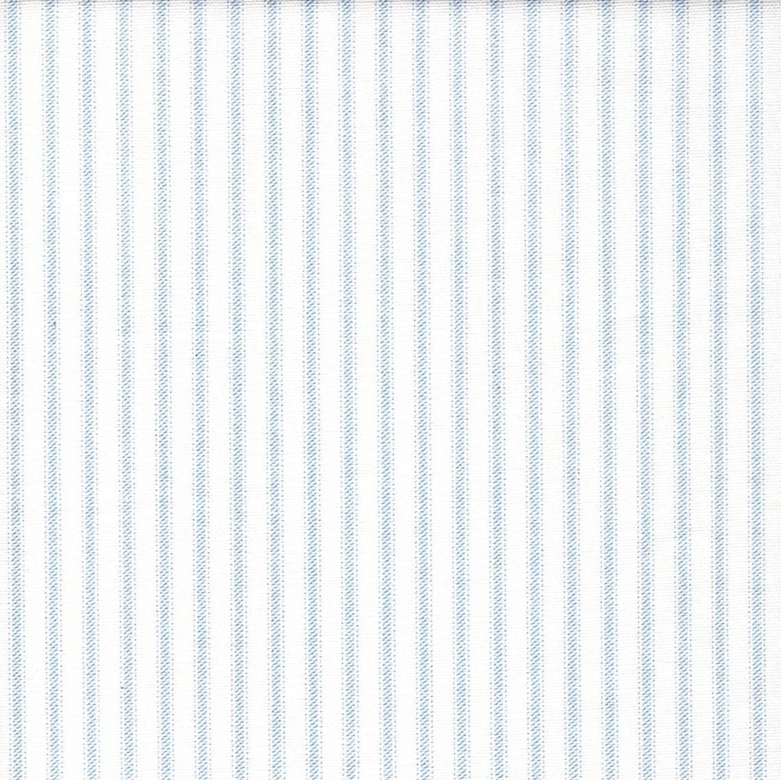 duvet cover in classic pale blue ticking stripe