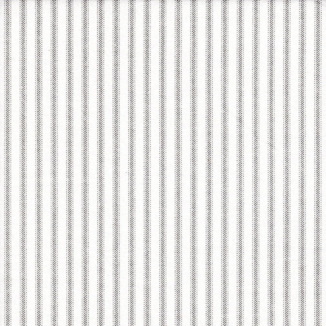 duvet cover in classic storm gray ticking stripe on white