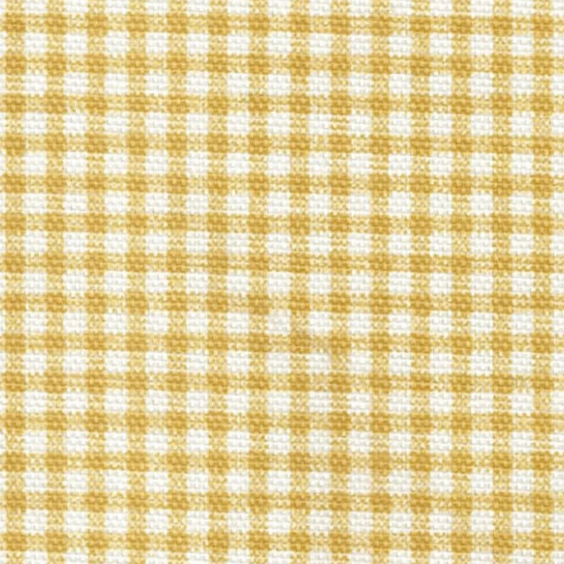 Yellow discount gingham pillow