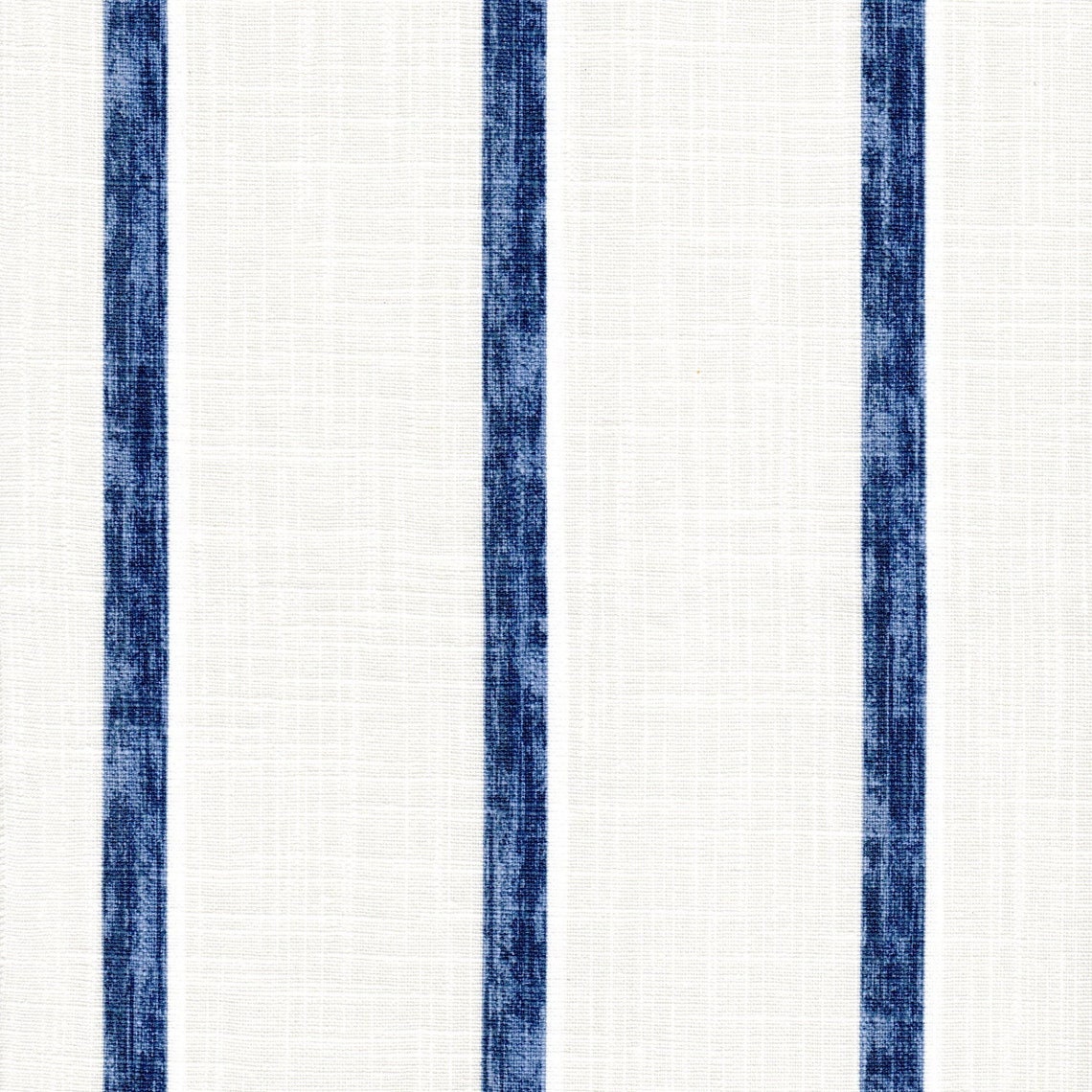 tailored bedskirt in modern farmhouse miles italian denim blue stripe
