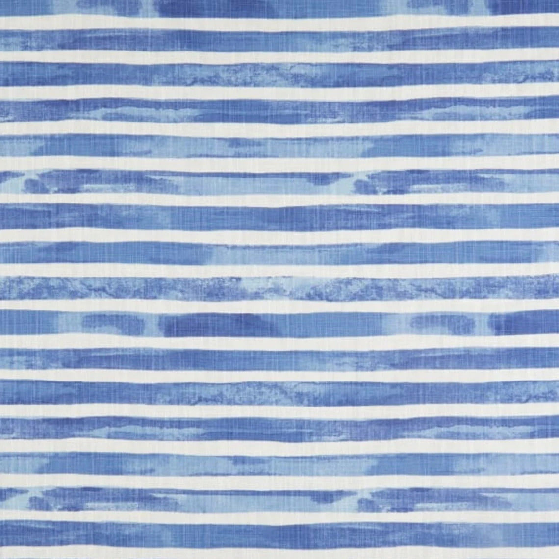 pinch pleated curtains in nelson commodore blue horizontal watercolor stripe