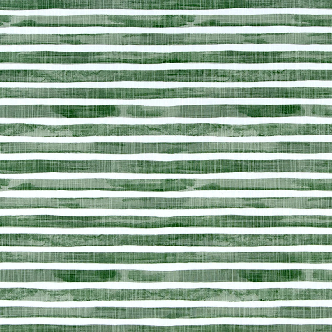 bed scarf in nelson fairway green horizontal watercolor stripe