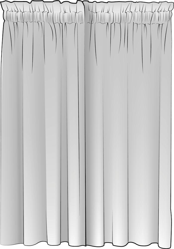 rod pocket curtain panels pair in farmhouse red gingham check on beige
