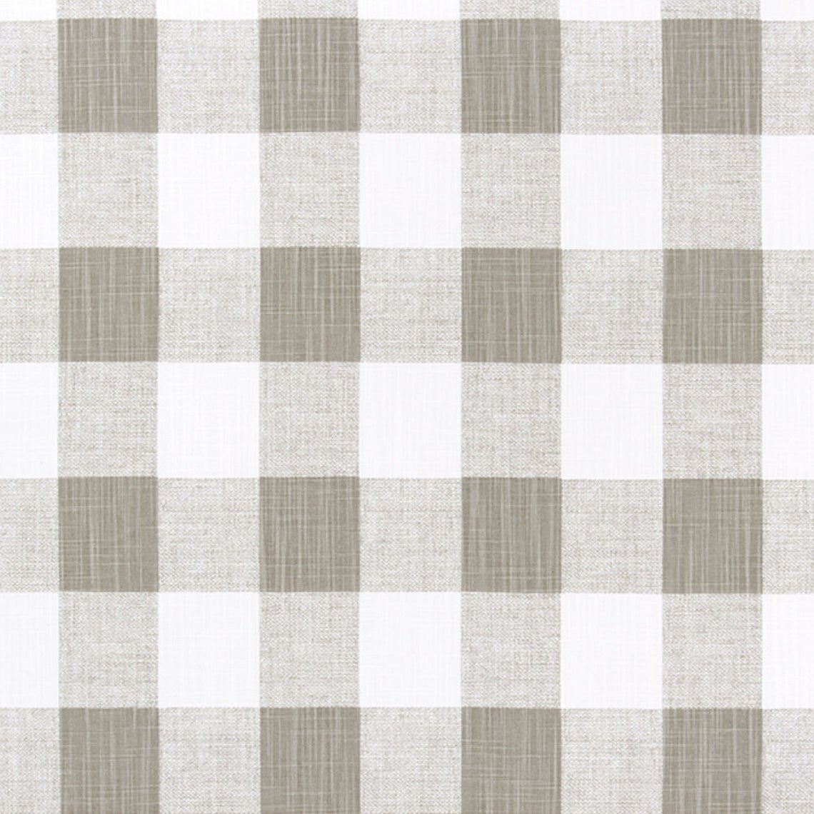 tie-up valance in anderson ecru grey buffalo check plaid