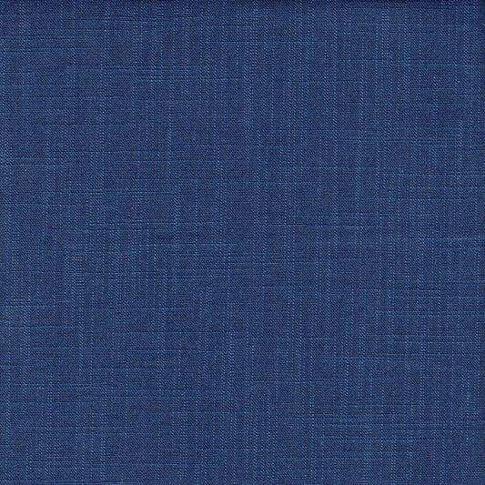 tailored bedskirt in modern farmhouse solid italian denim blue slub cotton