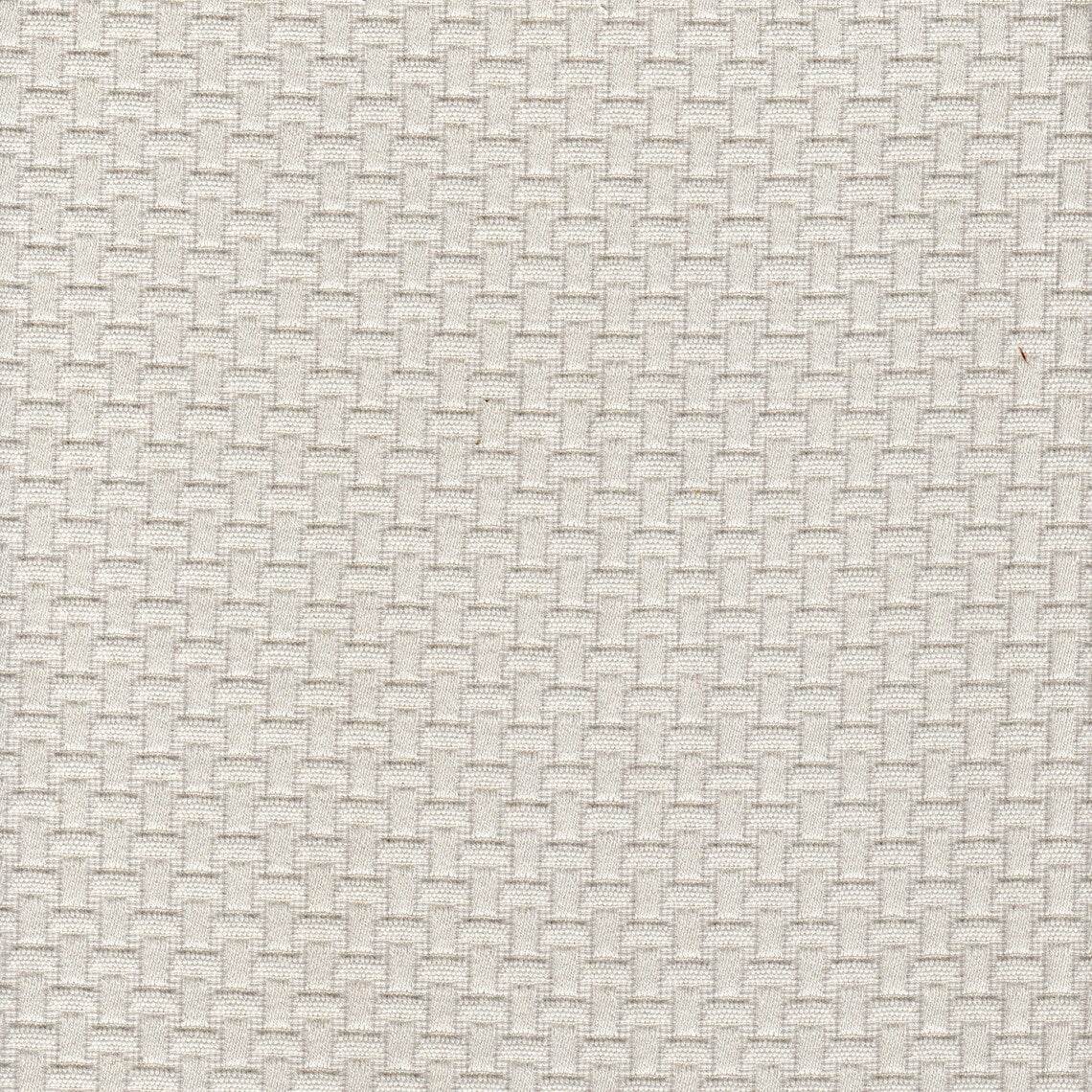 Shower Curtain in Basketry Linen Beige Basket Weave Matelasse - Small Scale