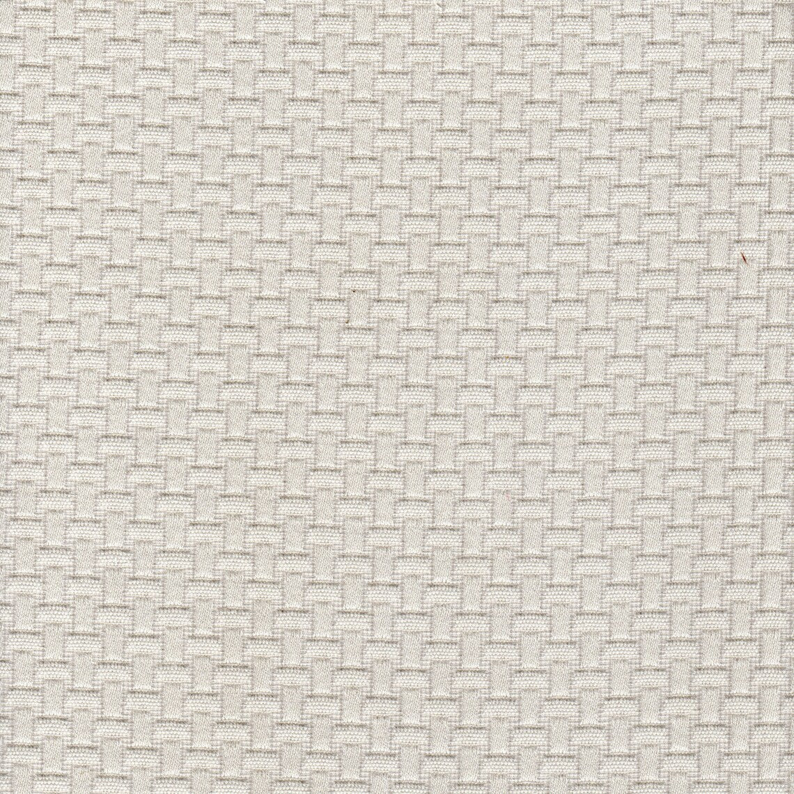Tab Top Curtain Panels Pair in Basketry Linen Beige Basket Weave Matelasse - Small Scale