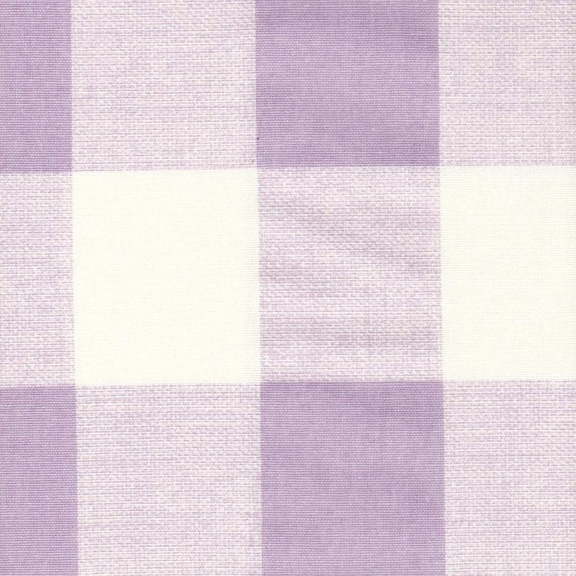 Tailored Crib Skirt in Anderson Orchid Lavender Buffalo Check Plaid Plaid