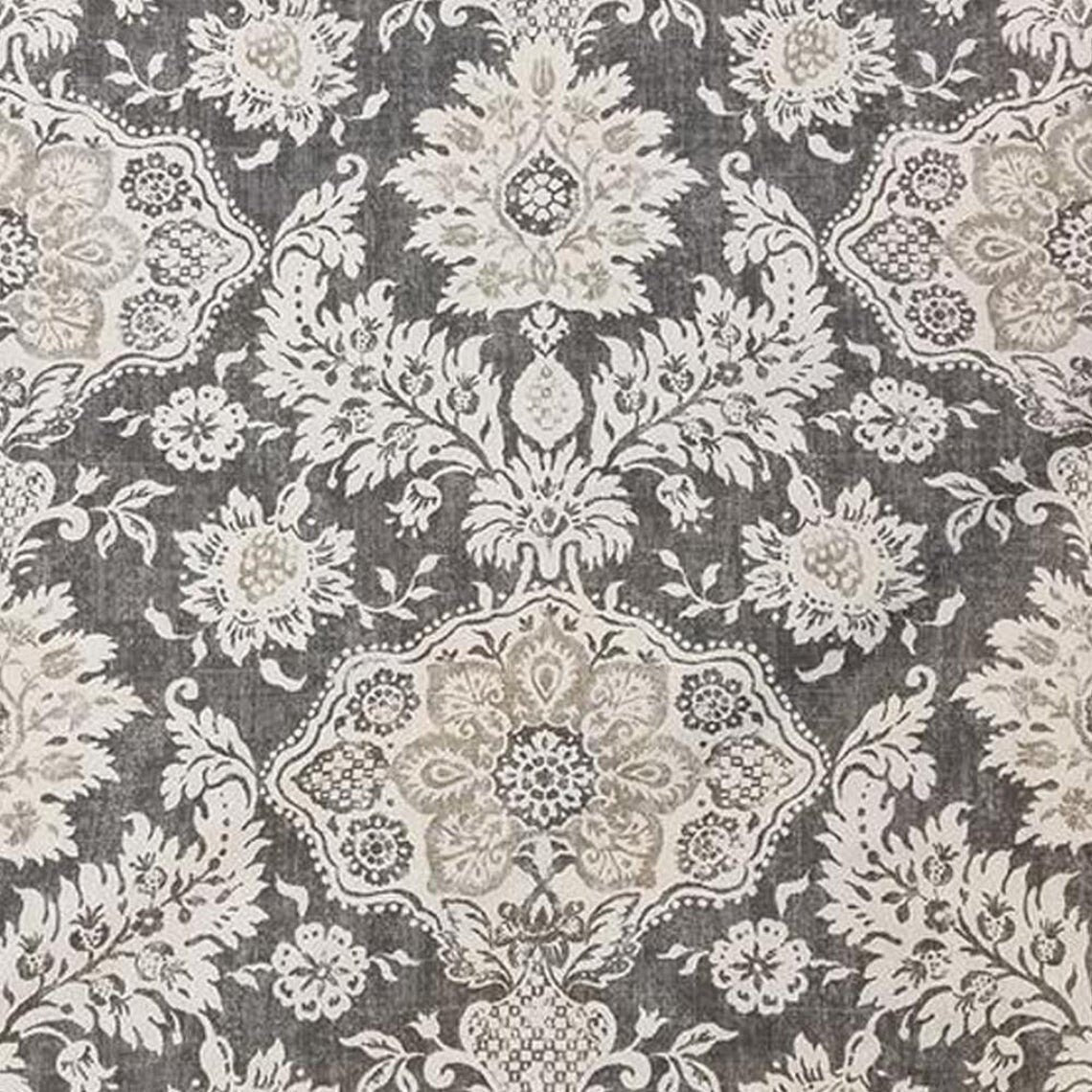 Belmont Floral Damask Gray, Stone, Beige