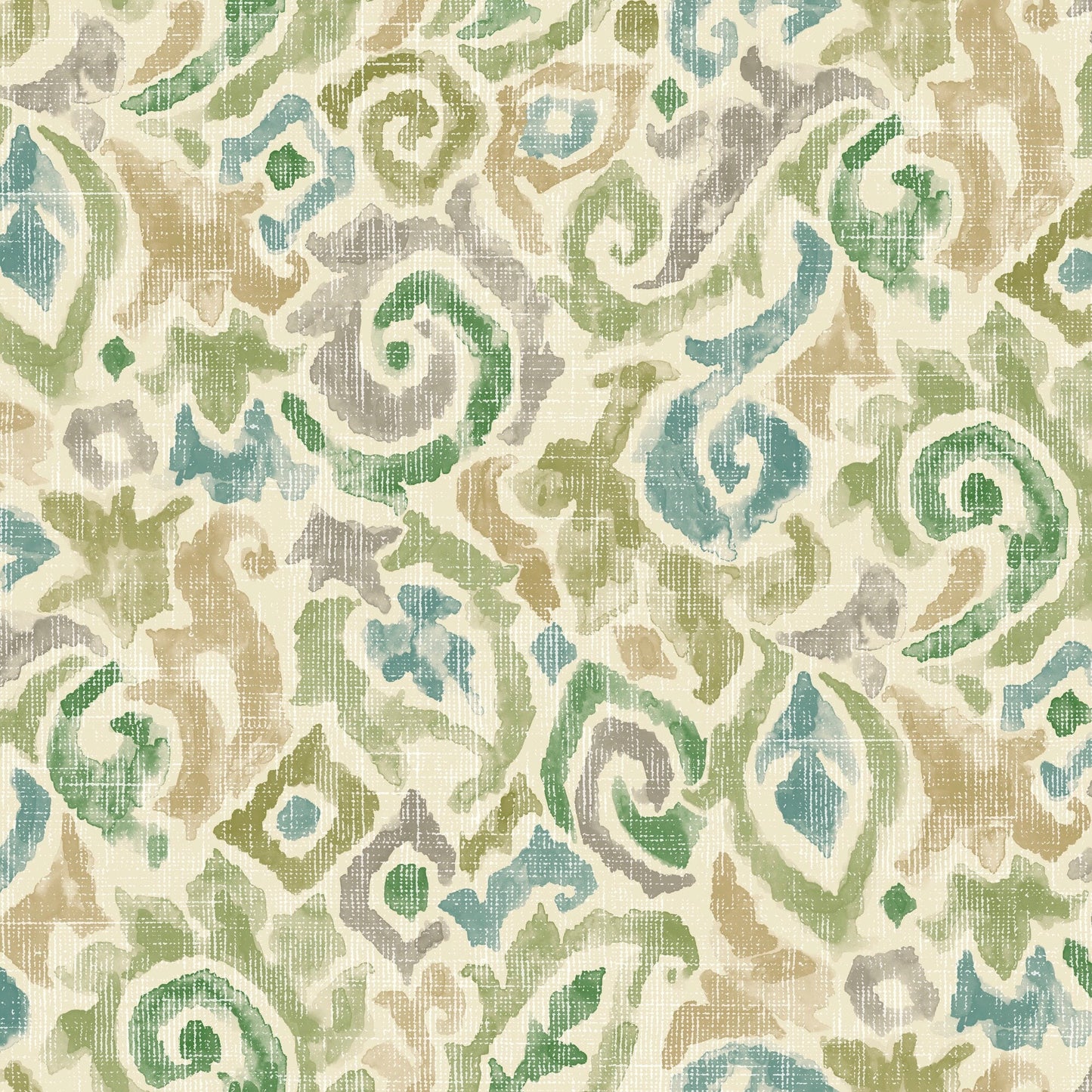 Jester Paisley Watercolor Fabric