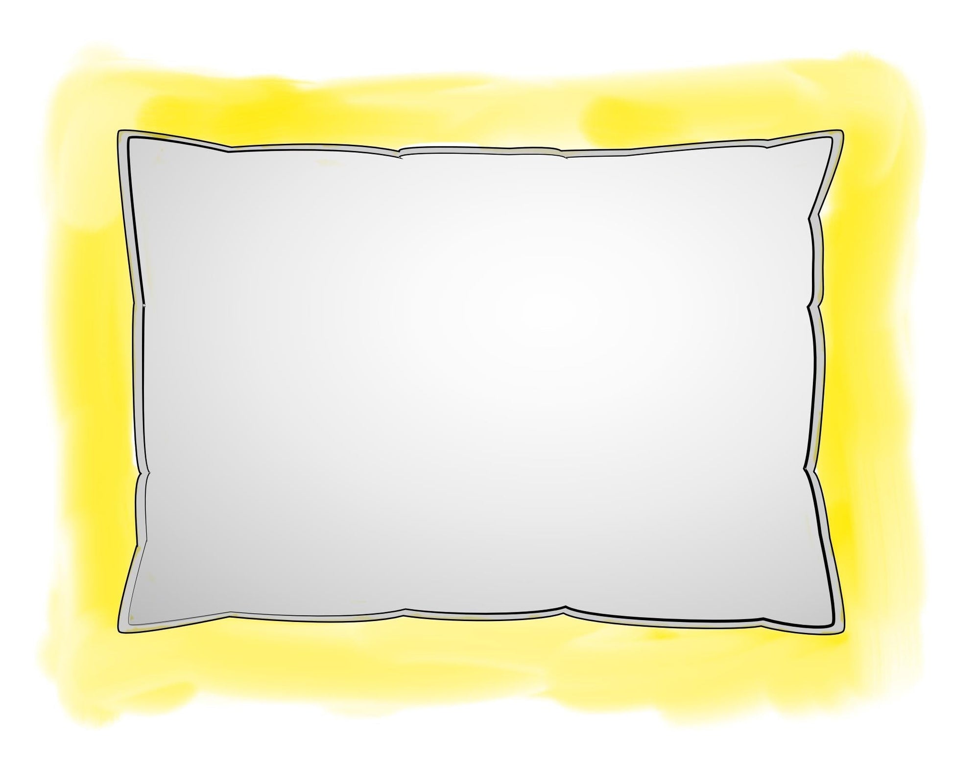 pillow sham in nelson commodore blue horizontal watercolor stripe